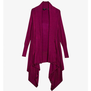NWT Ted Baker Open Front Cardigan Longline Waterfall Soft Convertible Fiyyona